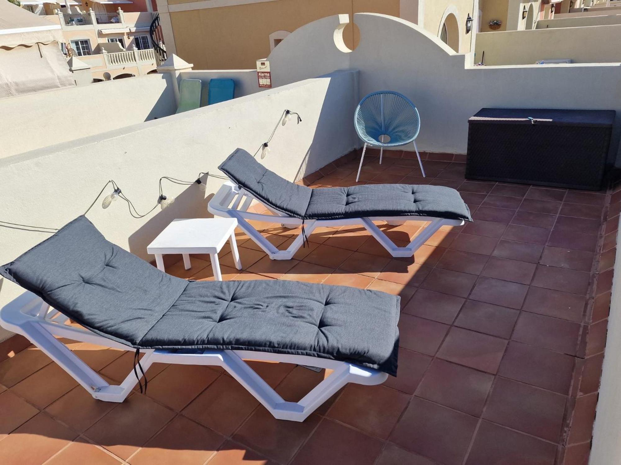 Sunset Rooftop Terrace Apartment Palm-mar Luaran gambar