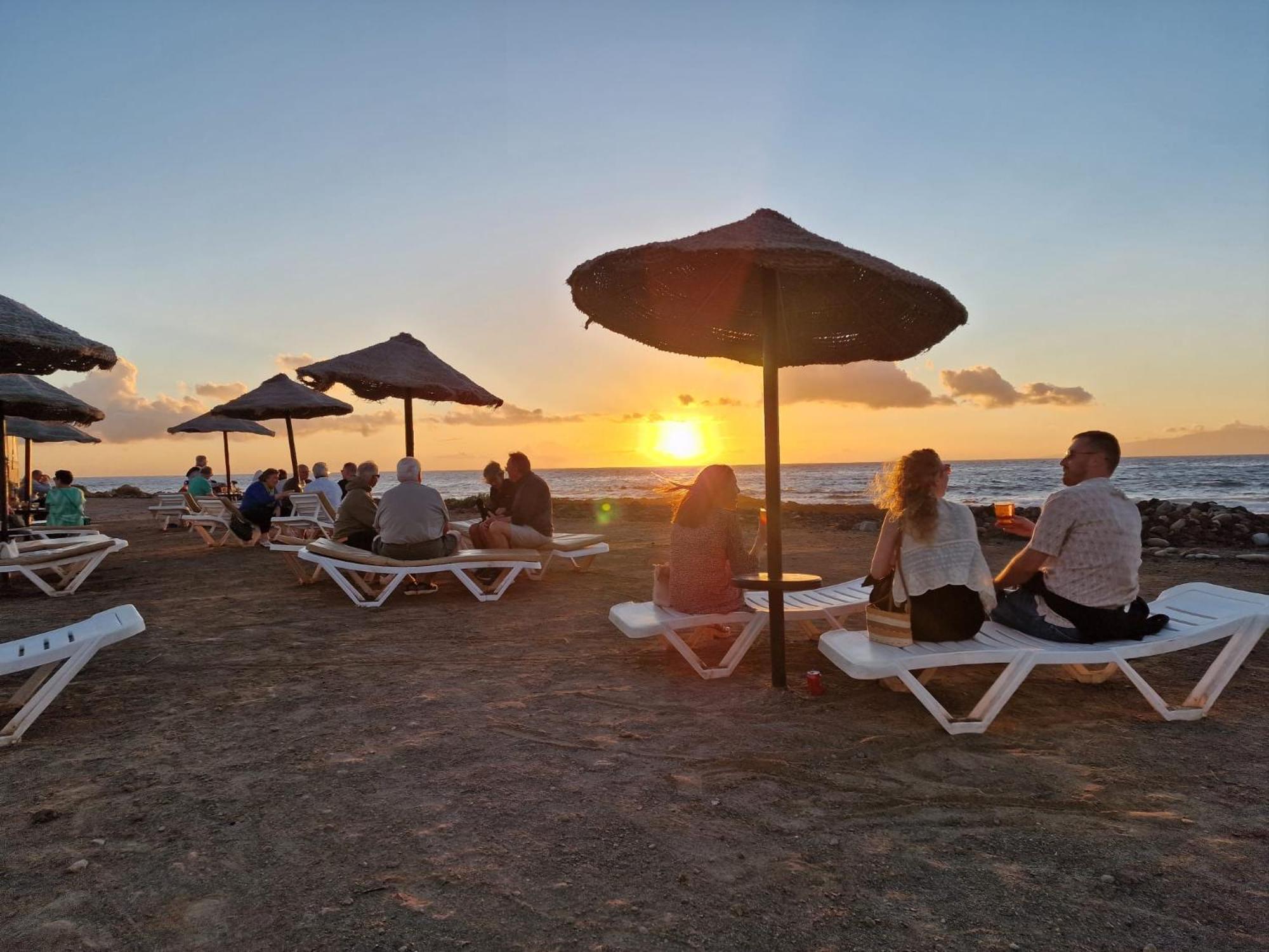 Sunset Rooftop Terrace Apartment Palm-mar Luaran gambar