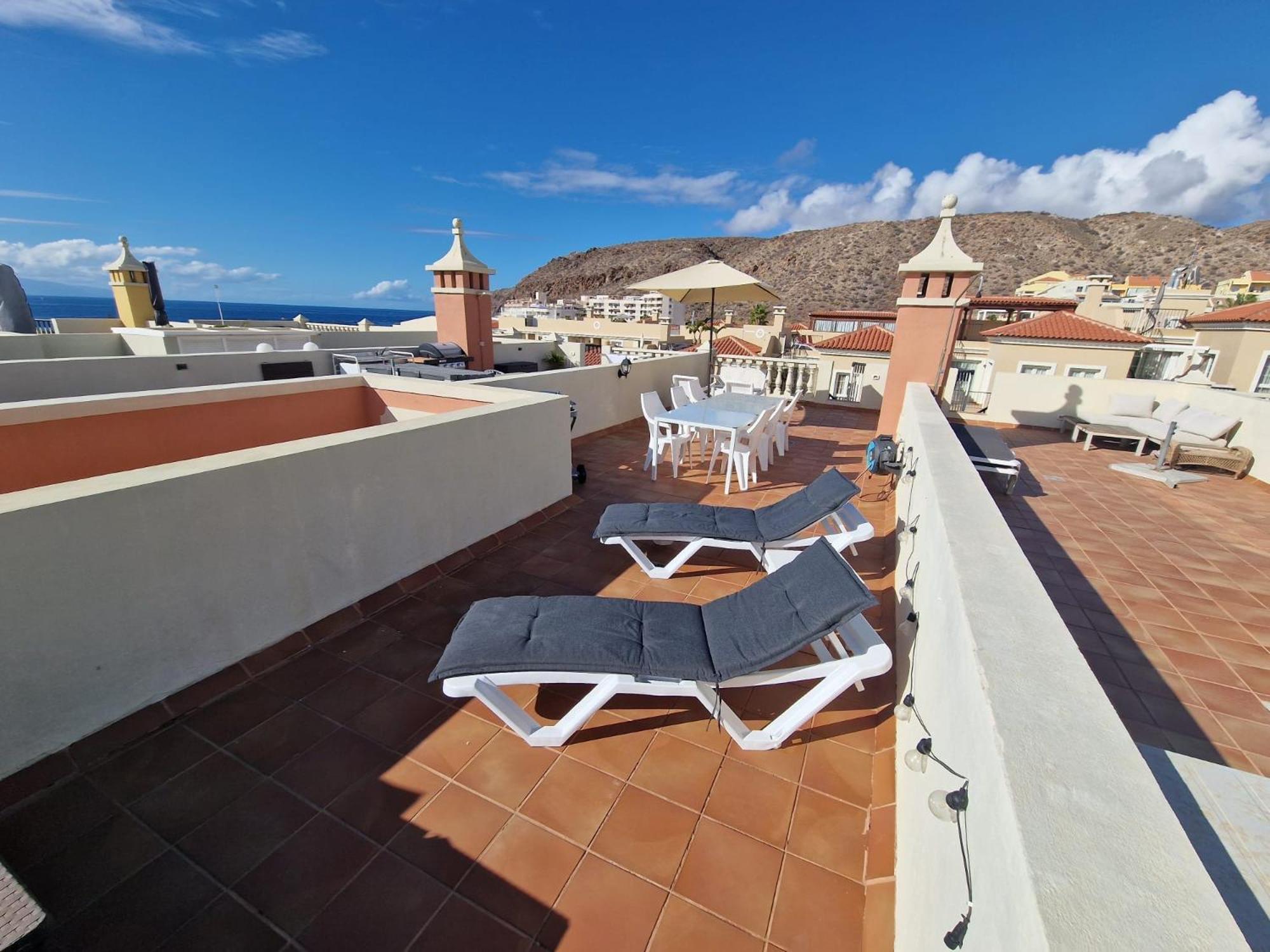 Sunset Rooftop Terrace Apartment Palm-mar Luaran gambar