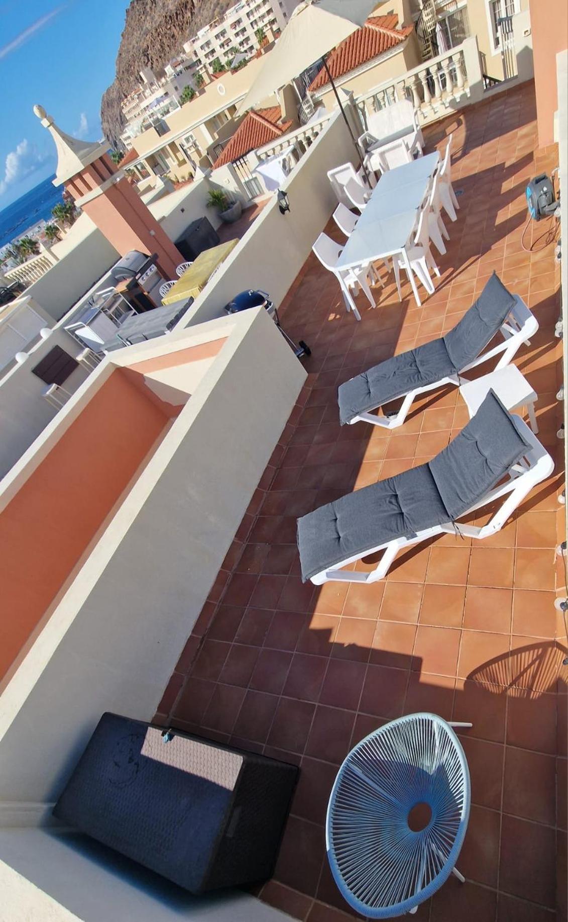 Sunset Rooftop Terrace Apartment Palm-mar Luaran gambar
